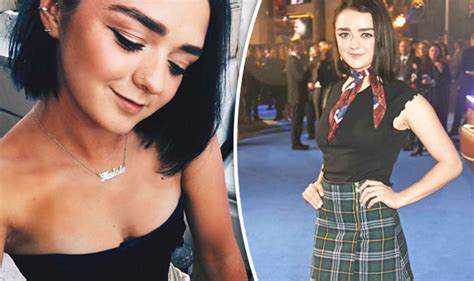 maisie williams ever nude|Maisie Williams on Filming Her Game of Thrones Sex Scene